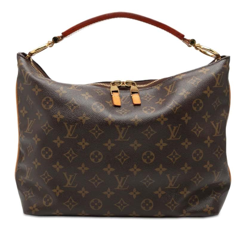 Louis Vuitton Monogram Sully PM Brown Very good condition - Front View
