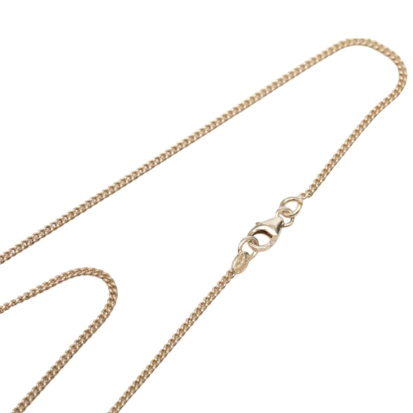 Chanel CC Gold Plated Sailboat Pendant Necklace Gold Metal Very good condition - Model View