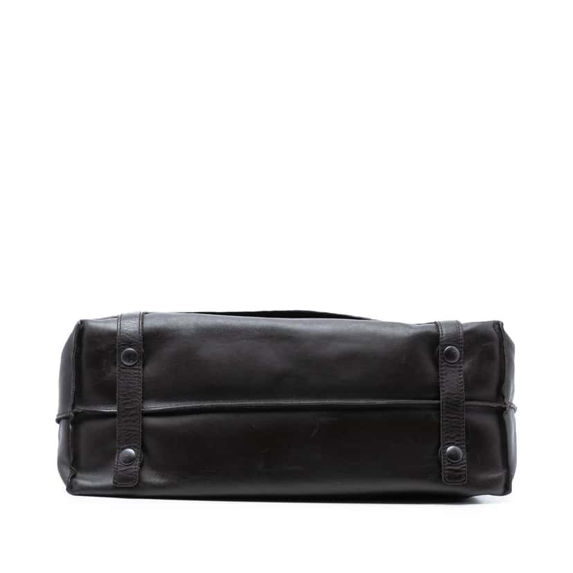Bottega Veneta Nappa Intrecciato Messenger Bag Brown Leather Very good condition - Inside View
