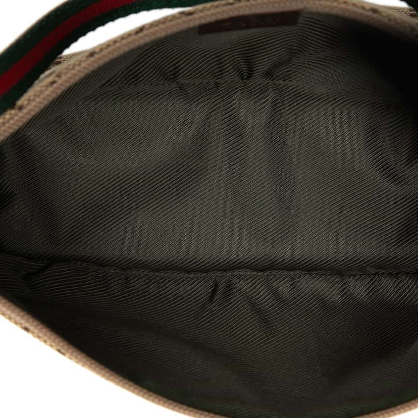 Gucci GG Canvas Web Boat Beige Very good condition - Model View
