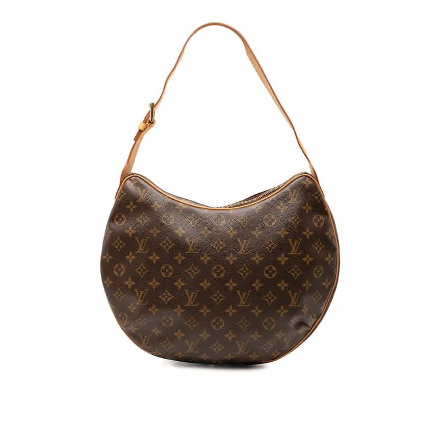 Louis Vuitton Monogram Croissant GM Brown Very good condition - Front View