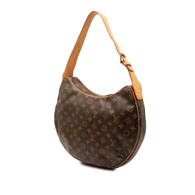 Louis Vuitton Monogram Croissant GM Brown Very good condition - Back View