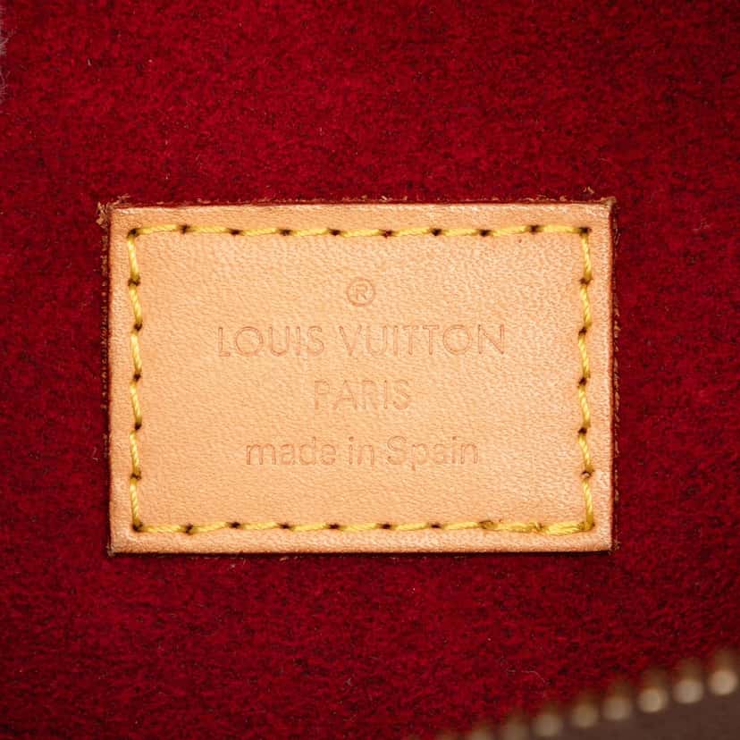 Louis Vuitton Monogram Croissant GM Brown Very good condition - Box View