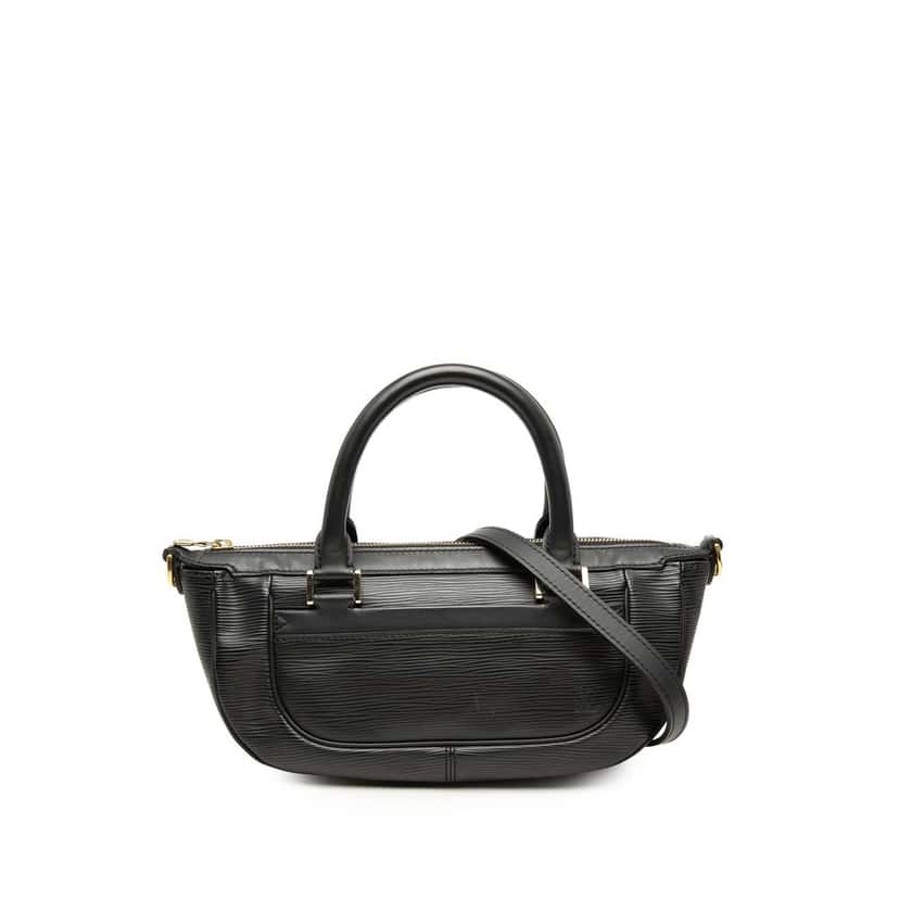 Louis Vuitton Epi Dhanura PM Black Leather Very good condition - Front View