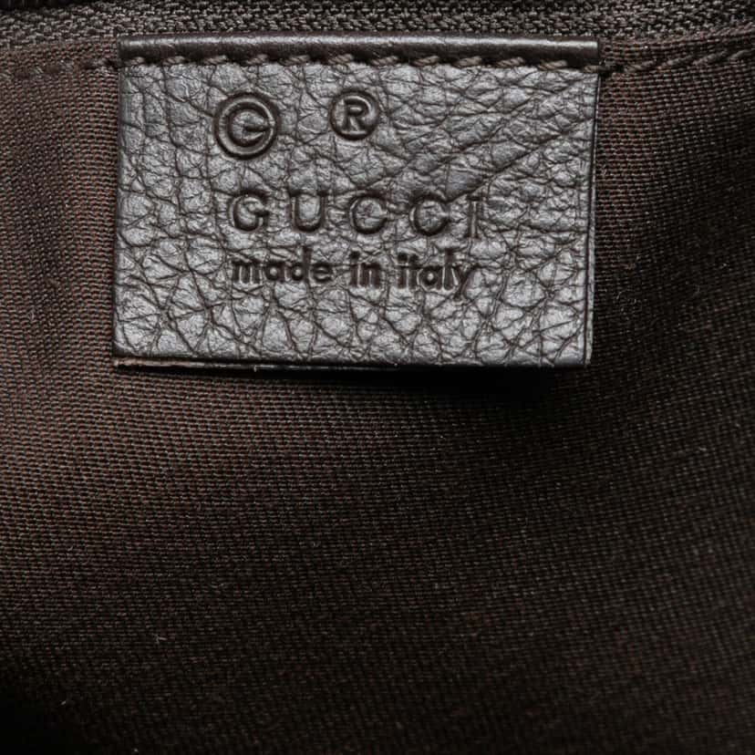 Gucci GG Canvas Abbey D Ring Tote Brown Very good condition - Box View