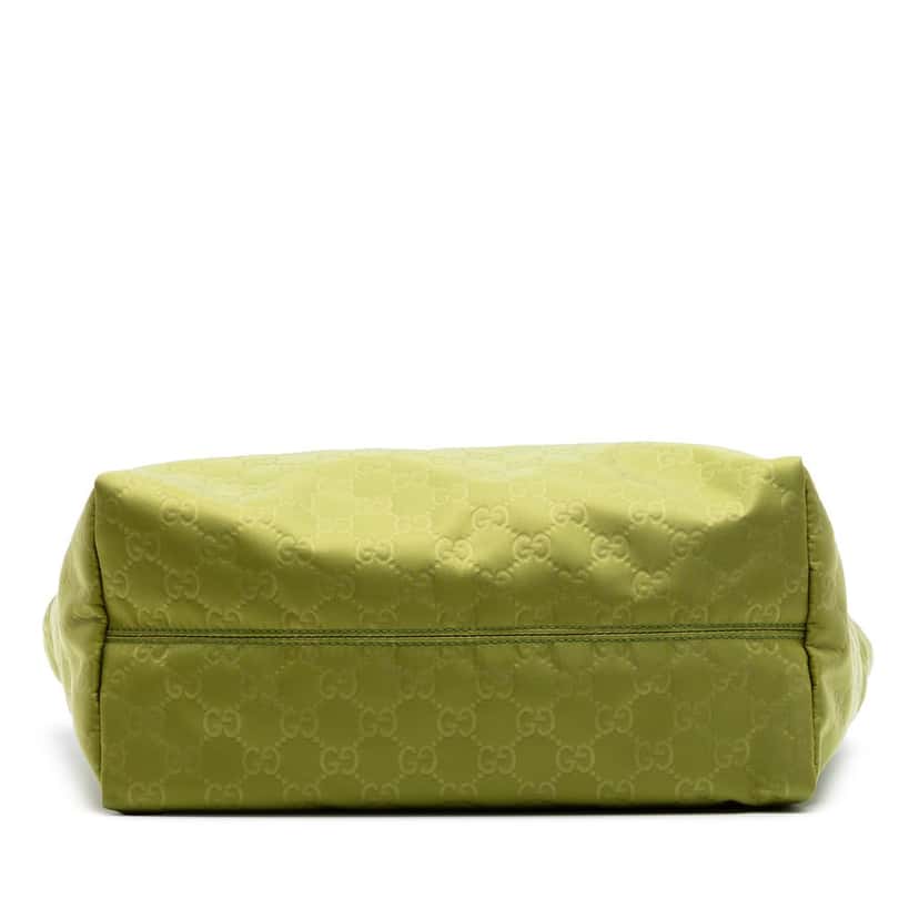 Gucci GG Nylon Tote Green Very good condition - Inside View