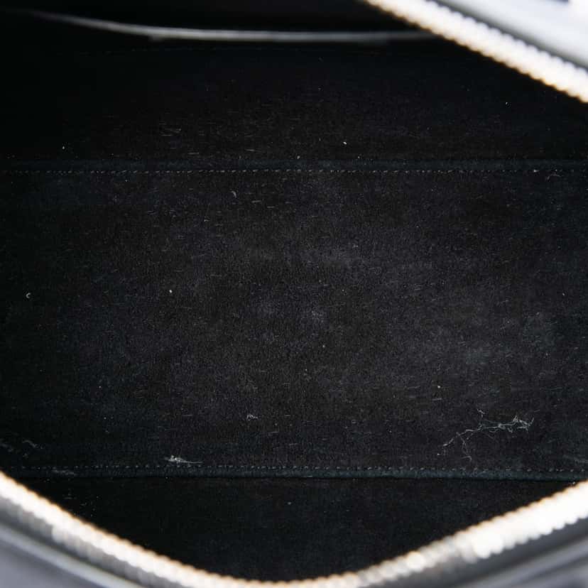 Saint Laurent Baby Leather Star Patchwork Classic Duffle Satchel Black Leather Very good condition - Model View