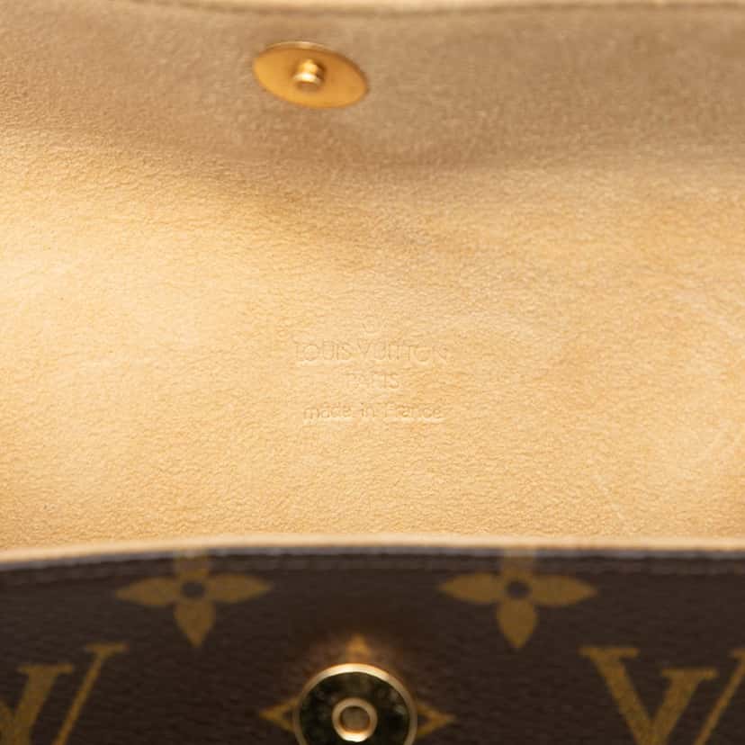 Louis Vuitton Monogram Pochette Florentine Brown Very good condition - Box View