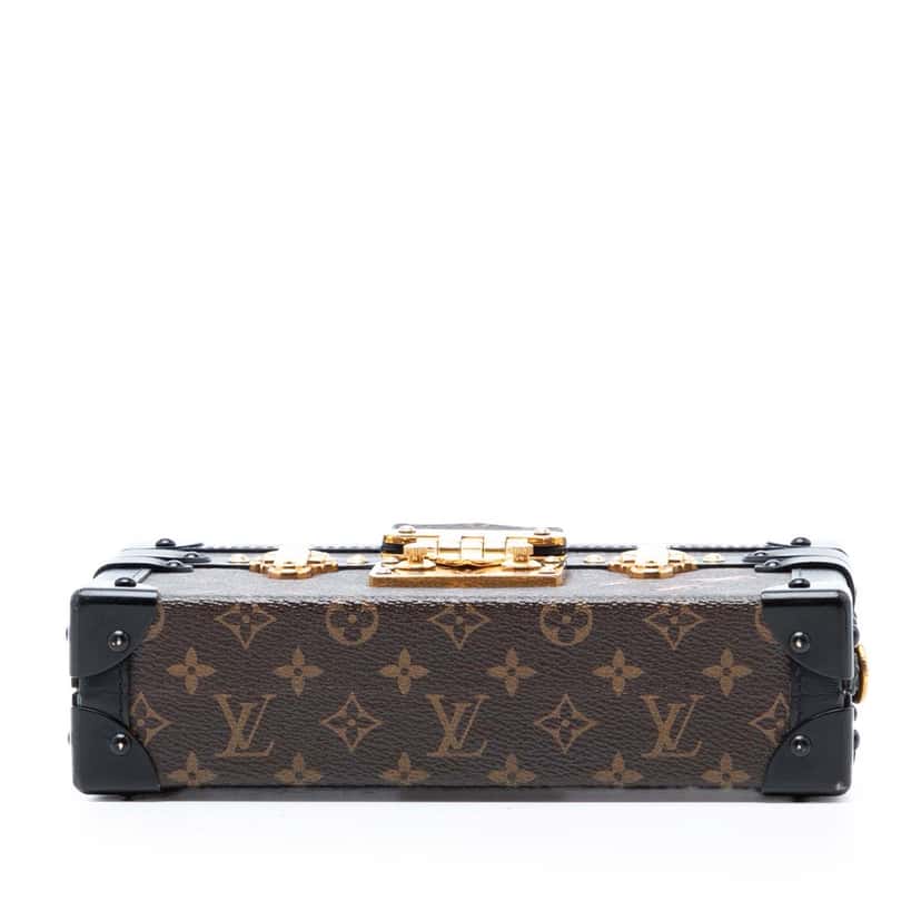 Louis Vuitton Monogram Petite Malle Brown Very good condition - Inside View