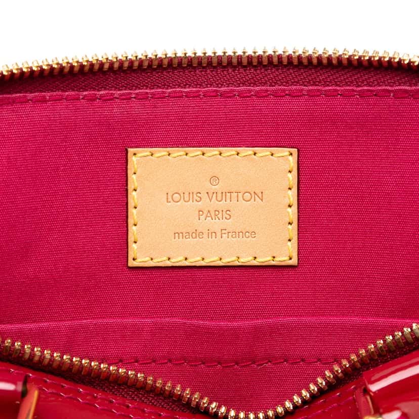 Louis Vuitton Monogram Vernis Alma BB Pink Leather Very good condition - Box View