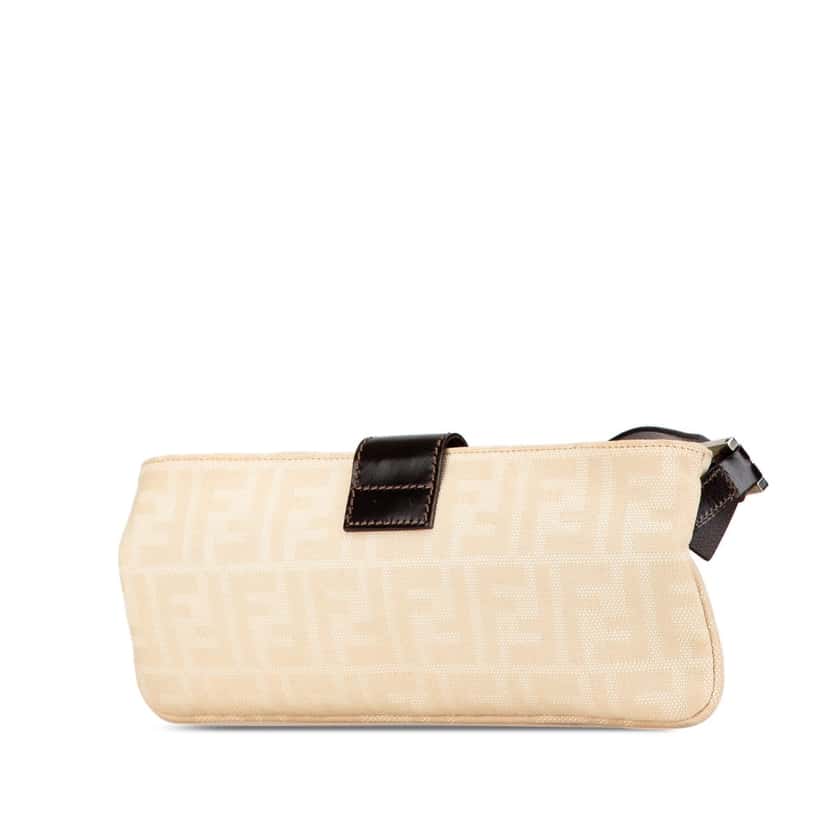 Fendi Zucca Canvas Crossbody Beige Very good condition - Back View