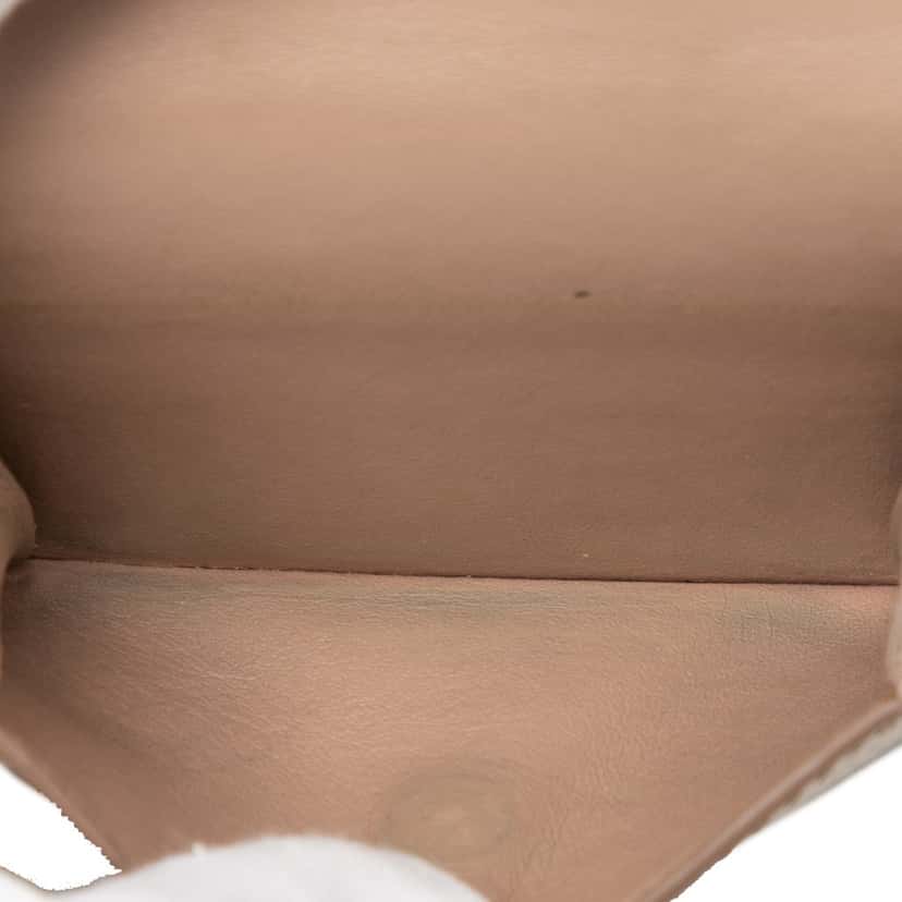 Prada Vitello Move Trifold Wallet Beige Leather Very good condition - Box View