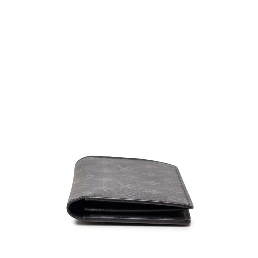 Louis Vuitton Monogram Eclipse Brazza Wallet Black Very good condition - Inside View