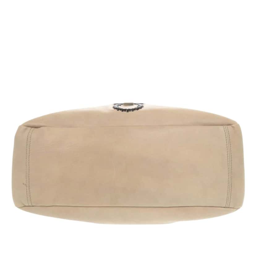Salvatore Ferragamo Leather Gancini Tote Beige Leather Very good condition - Inside View
