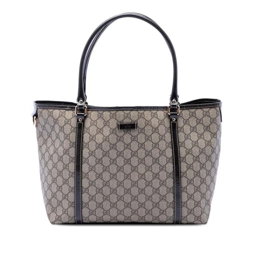 Gucci Medium GG Supreme Joy Tote Beige Very good condition - Front View
