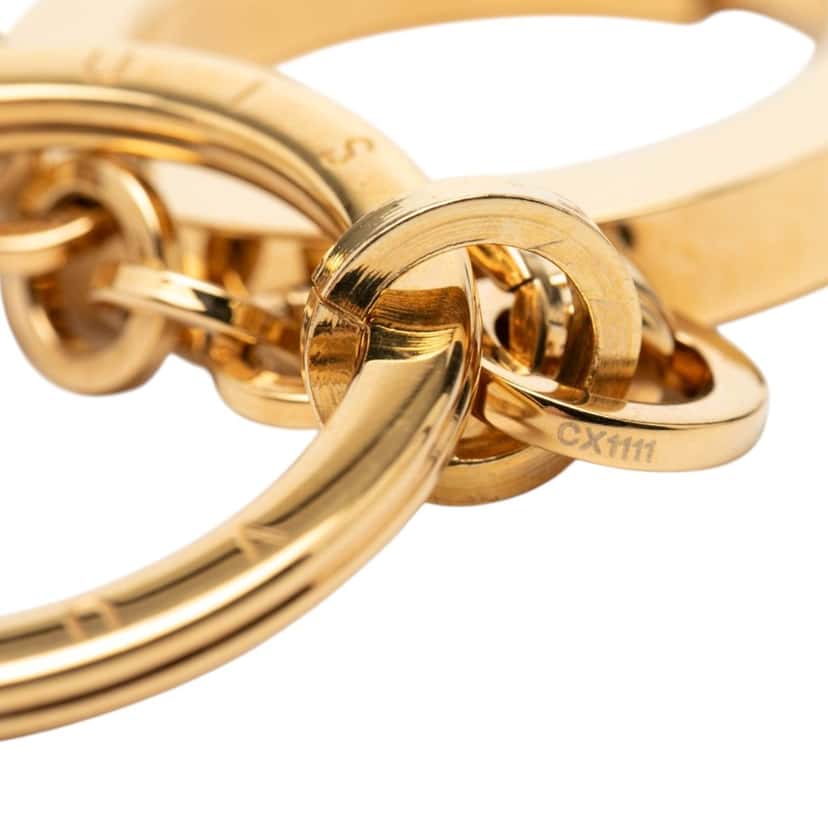 Louis Vuitton Porte Cles Swing Tassel Bag Charm Gold Metal Very good condition - Inside View