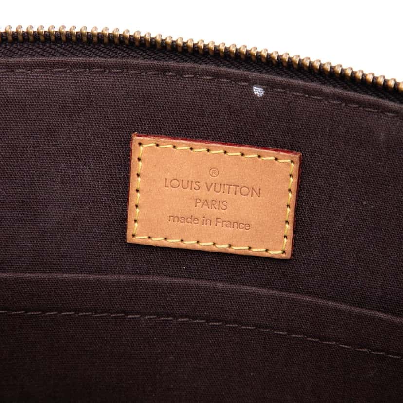 Louis Vuitton Monogram Vernis Sherwood PM Purple Leather Very good condition - Box View