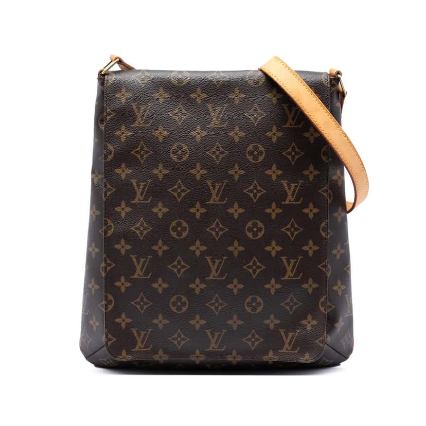 Louis Vuitton Monogram Musette Salsa Long Strap Brown Very good condition - Front View