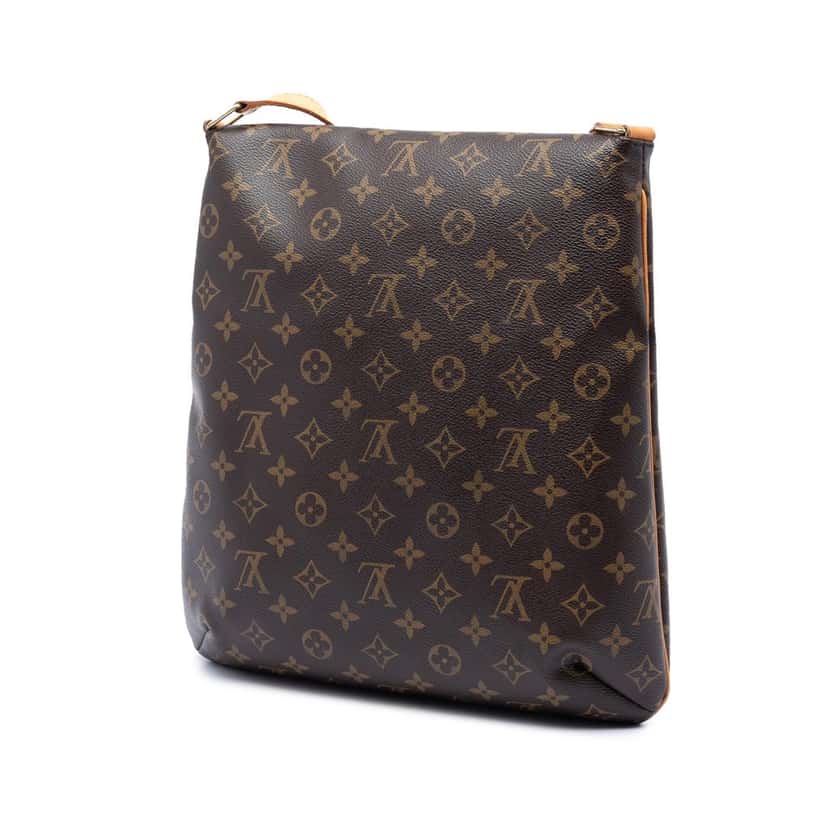 Louis Vuitton Monogram Musette Salsa Long Strap Brown Very good condition - Back View