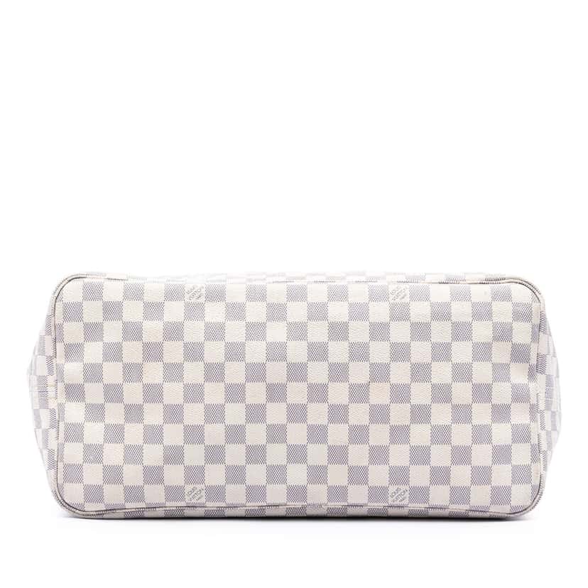 Louis Vuitton Damier Azur Neverfull GM White Very good condition - Inside View