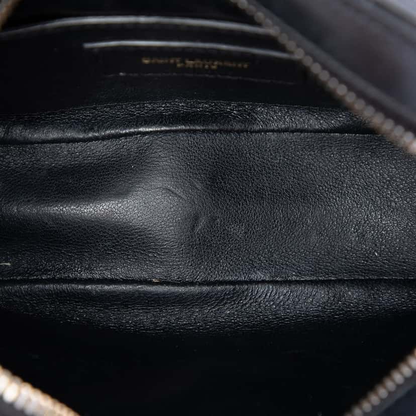 Saint Laurent Calfskin Monogram Le 61 Camera Bag Black Leather Very good condition - Box View