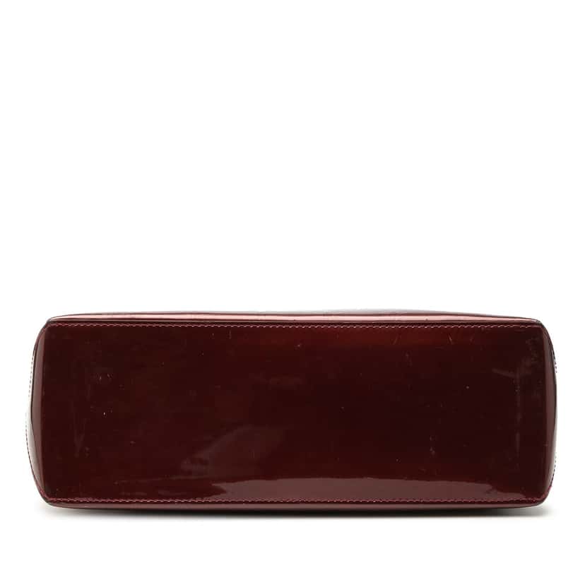 Louis Vuitton Monogram Vernis Wilshire PM Red Leather Good condition - Inside View