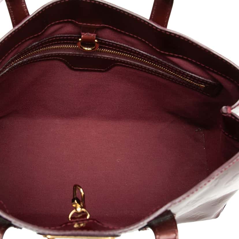 Louis Vuitton Monogram Vernis Wilshire PM Red Leather Good condition - Model View
