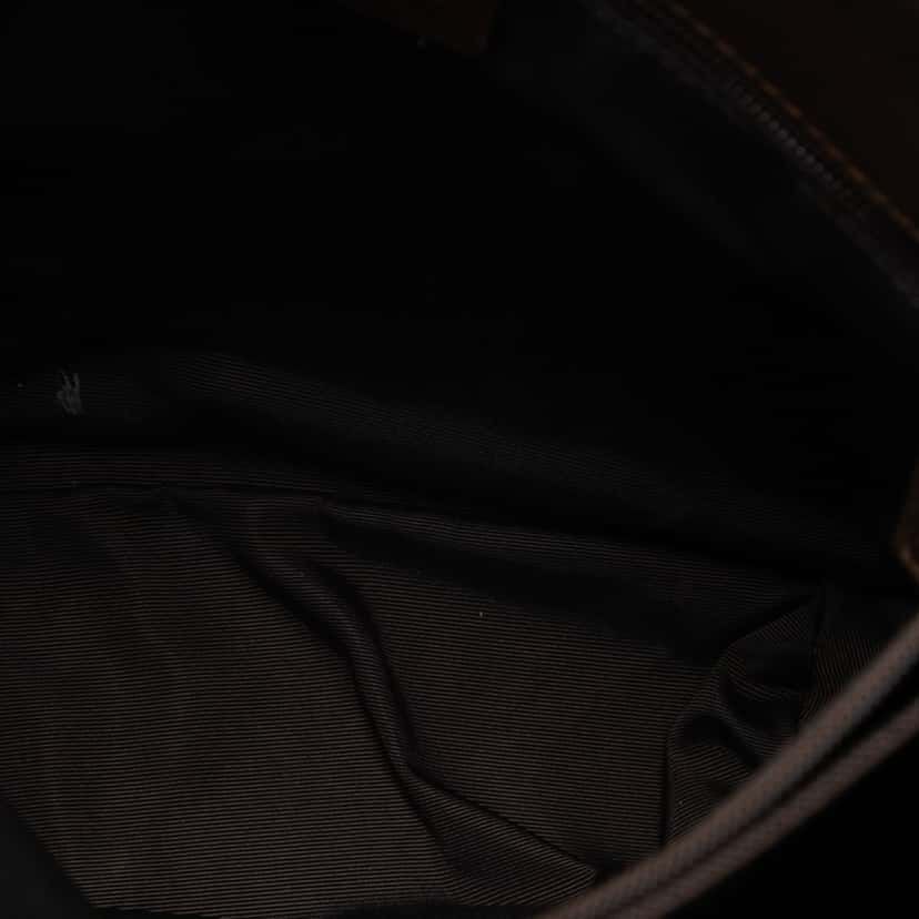 Gucci GG Canvas Shoulder Bag Brown Very good condition - Model View