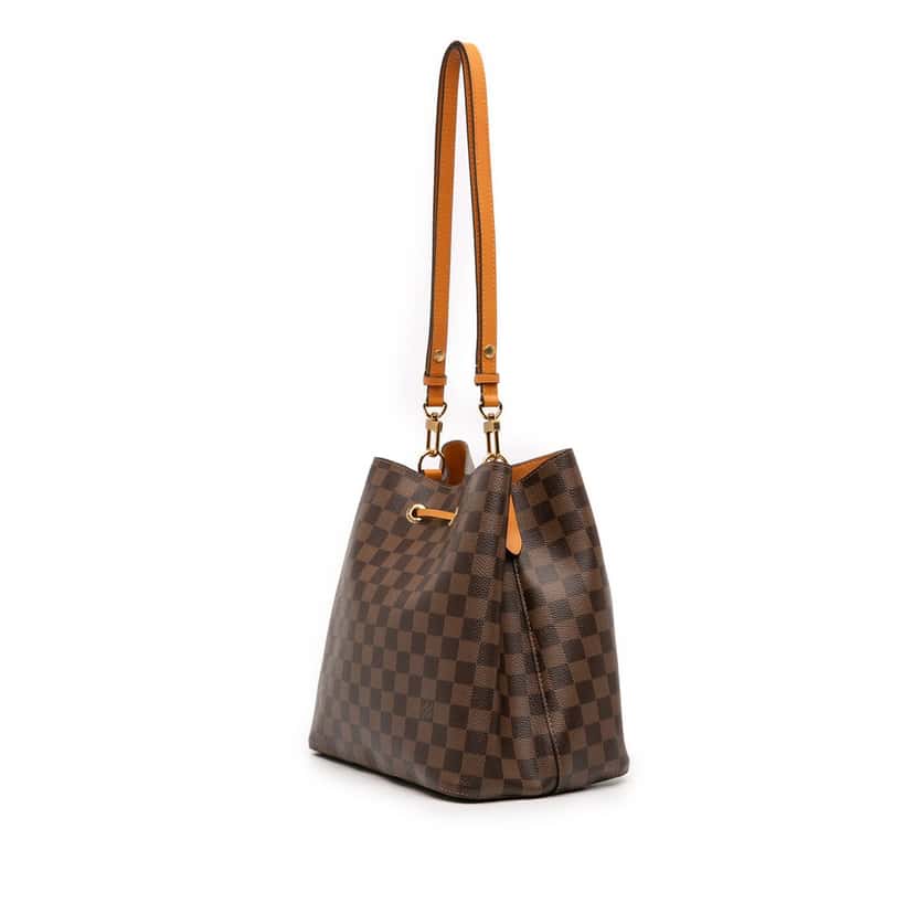 Louis Vuitton Damier Ebene Neonoe MM Brown Very good condition - Back View