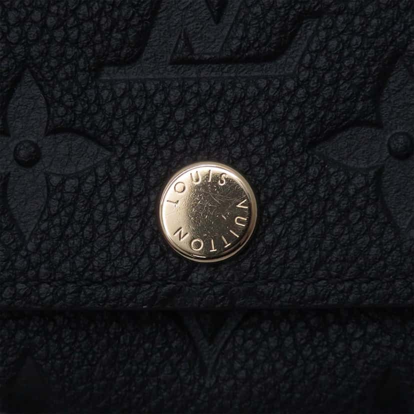 Louis Vuitton Monogram Empreinte 6 Key Holder Black Leather Very good condition - Model View