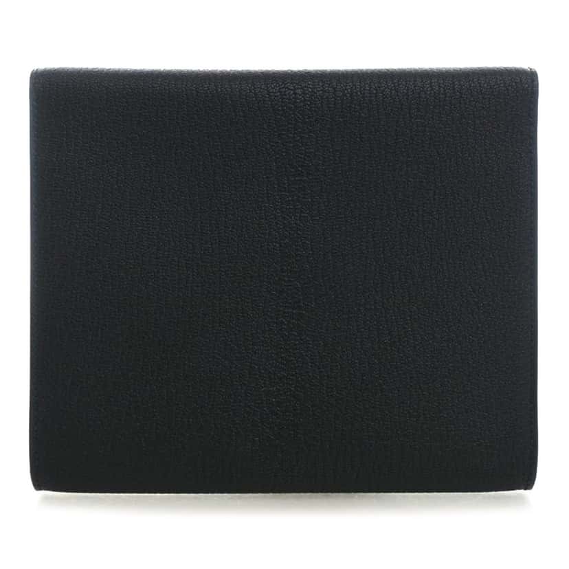 Hermès Chevre Mysore Clic 16 Wallet On Strap Black Leather Very good condition - Back View