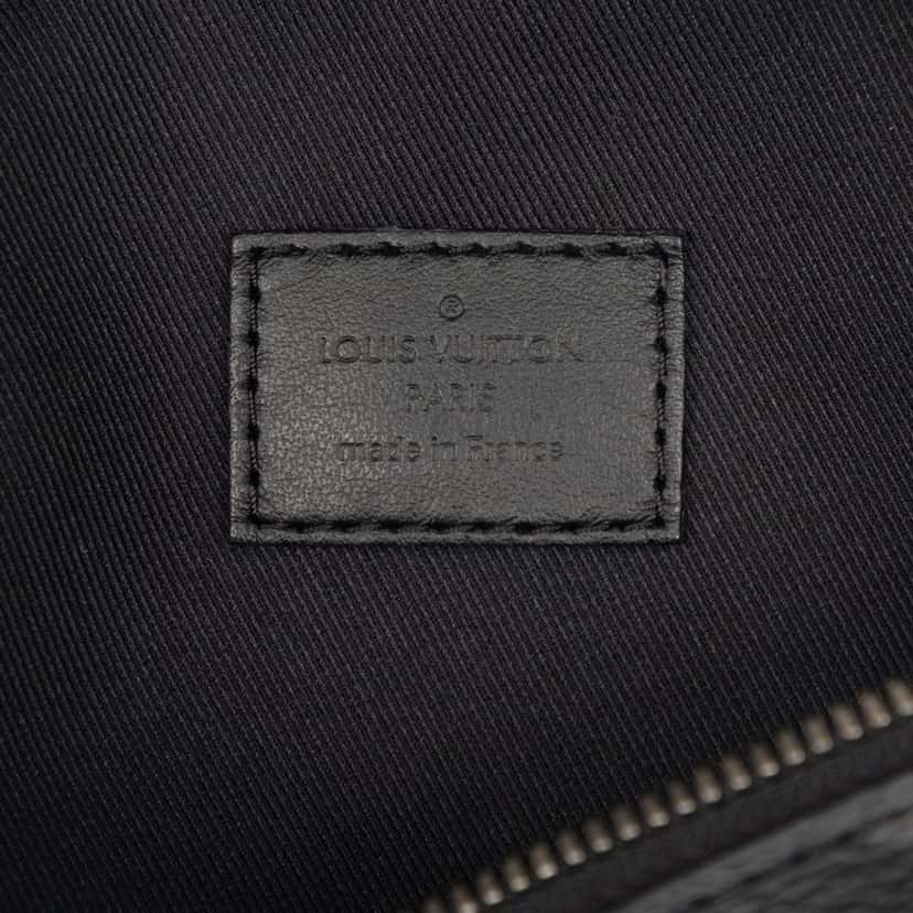 Louis Vuitton Monogram Eclipse Discovery Bumbag PM Black Very good condition - Box View