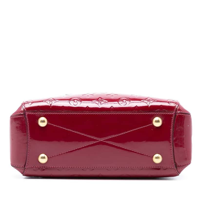 Louis Vuitton Monogram Vernis Montaigne BB Pink Leather Never worn, with tag - Inside View