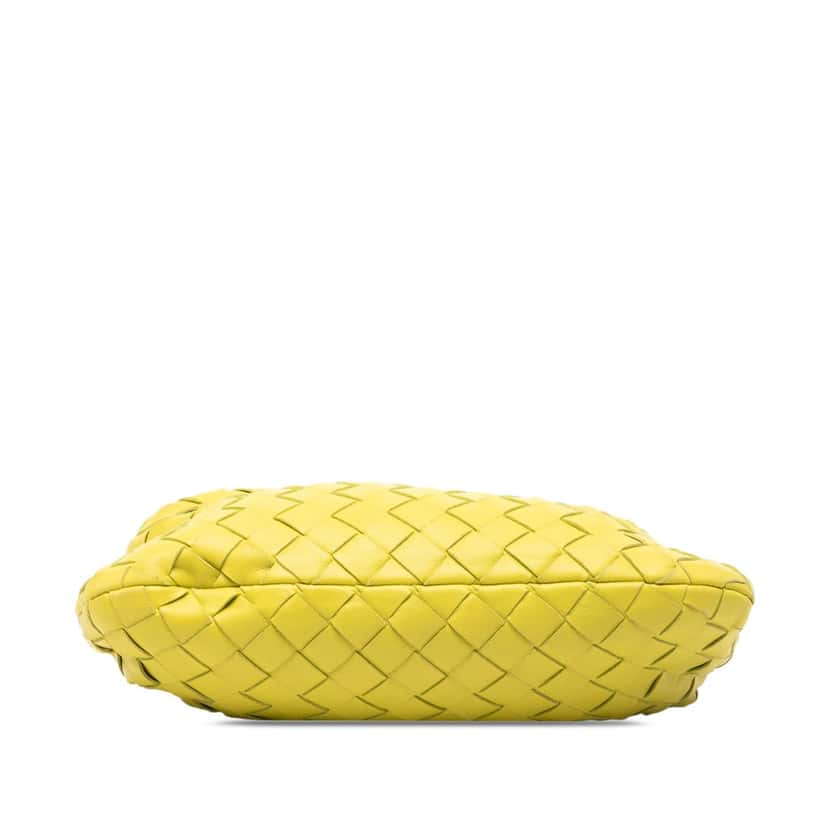 Bottega Veneta Mini Nappa Intrecciato Jodie Yellow Leather Very good condition - Inside View