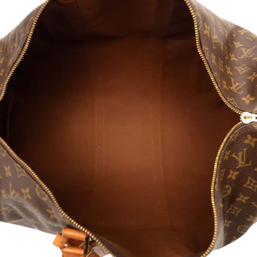 Louis Vuitton Monogram Keepall 55 Brown Very good condition - Model View