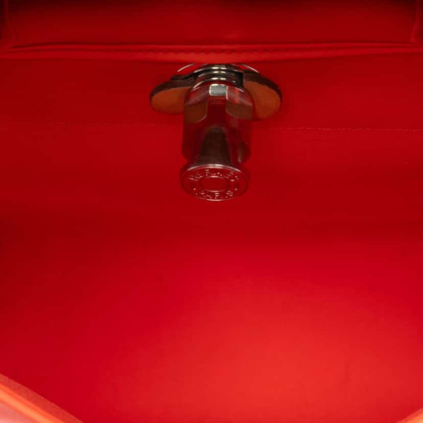 Hermès Toile Herbag Zip 31 Orange Very good condition - Model View