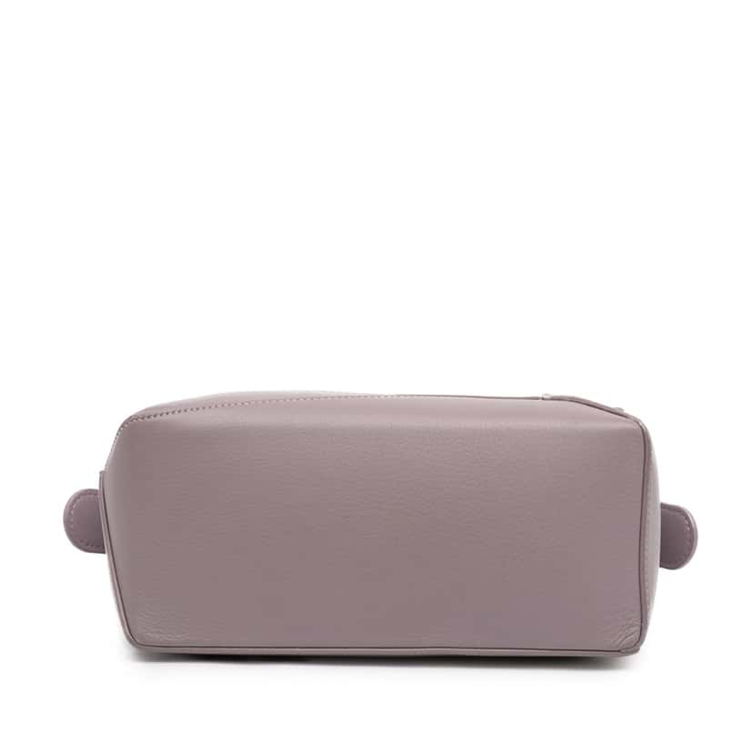 Loewe Small Calfskin Puzzle Edge Satchel Purple Leather Very good condition - Inside View