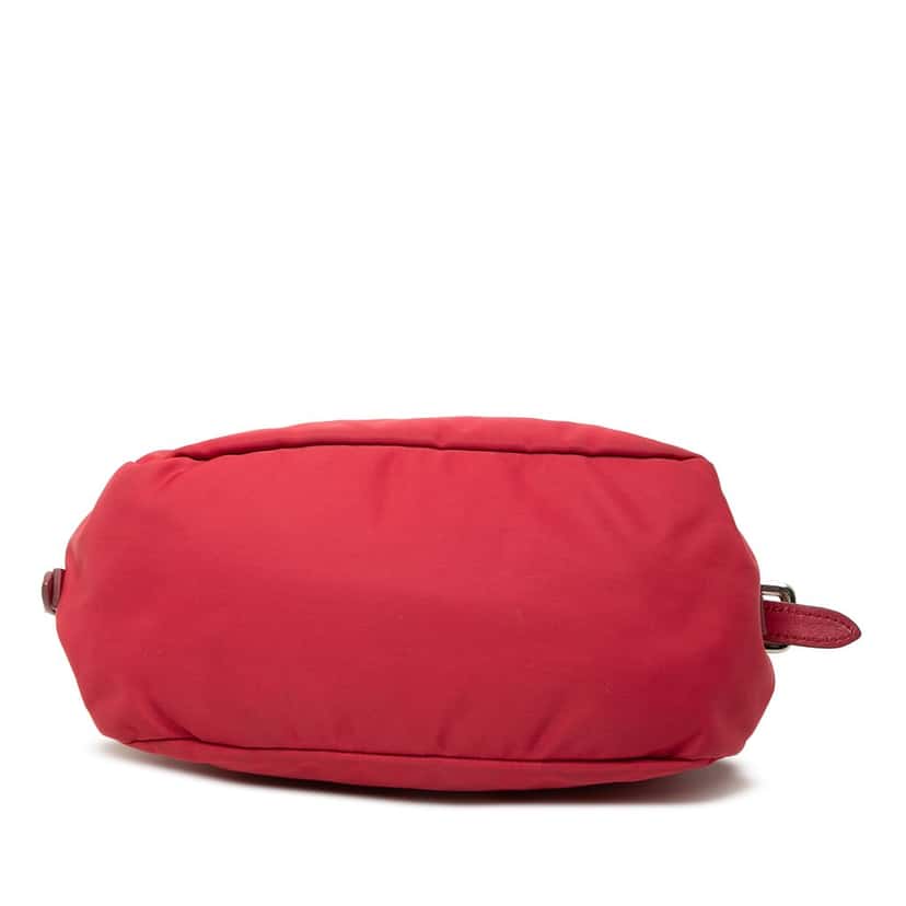 Prada Tessuto Bow Shoulder Bag Red Very good condition - Inside View