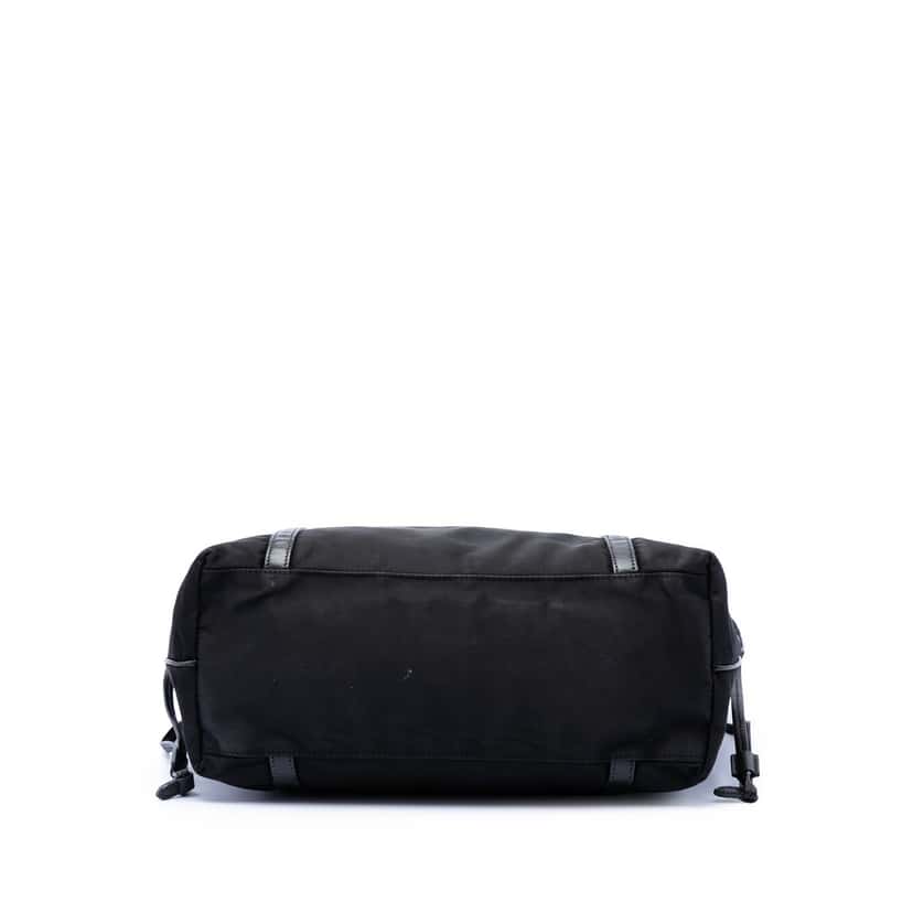 Prada Tessuto Canapa Logo Tote Black Very good condition - Inside View