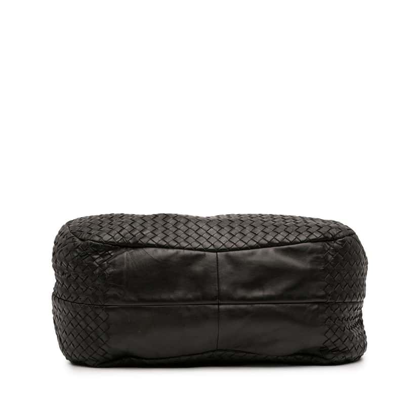 Bottega Veneta Large Nappa Intrecciato Campana Hobo Black Leather Very good condition - Inside View