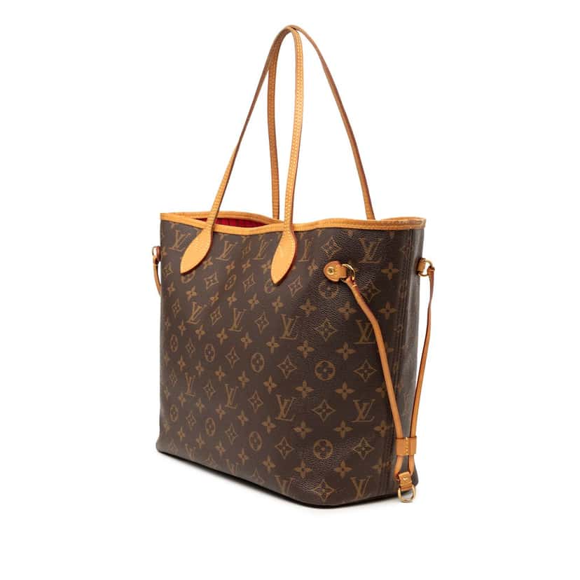 Louis Vuitton Monogram Neverfull MM Brown Very good condition - Back View