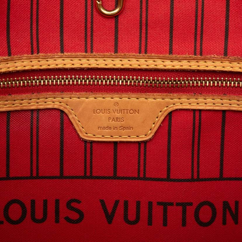 Louis Vuitton Monogram Neverfull MM Brown Very good condition - Box View