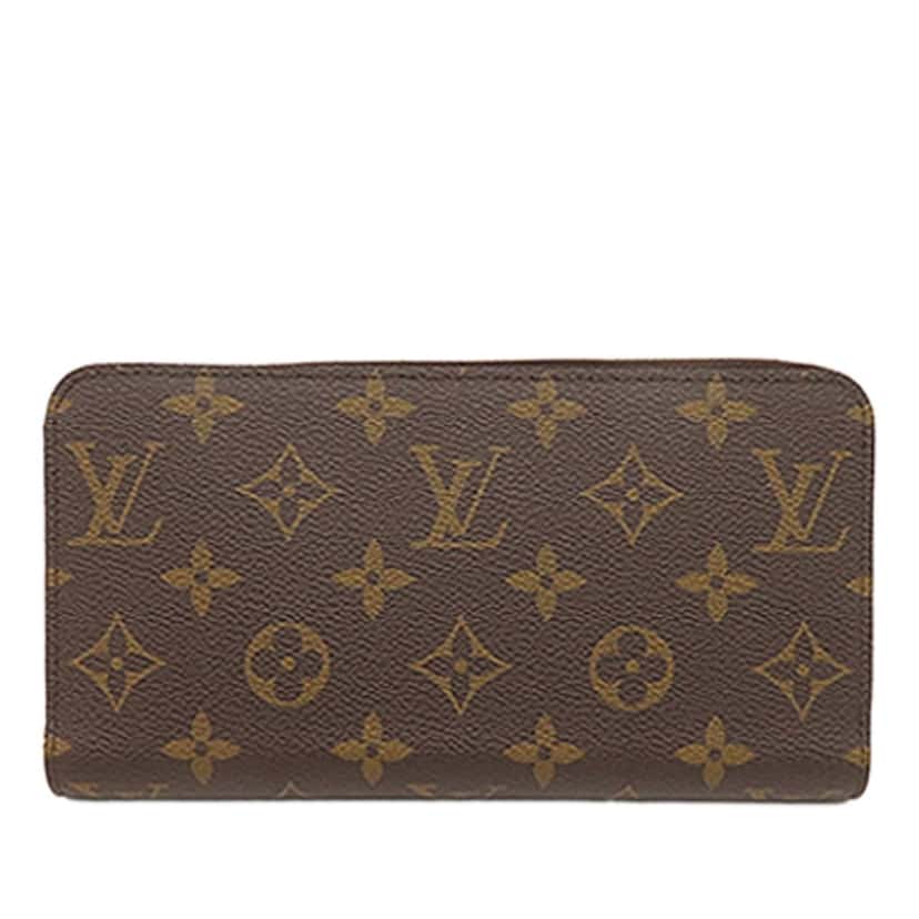Louis Vuitton Monogram Zippy Long Wallet Brown Very good condition - Front View