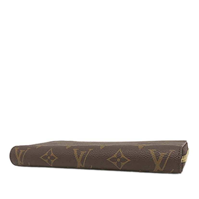 Louis Vuitton Monogram Zippy Long Wallet Brown Very good condition - Model View