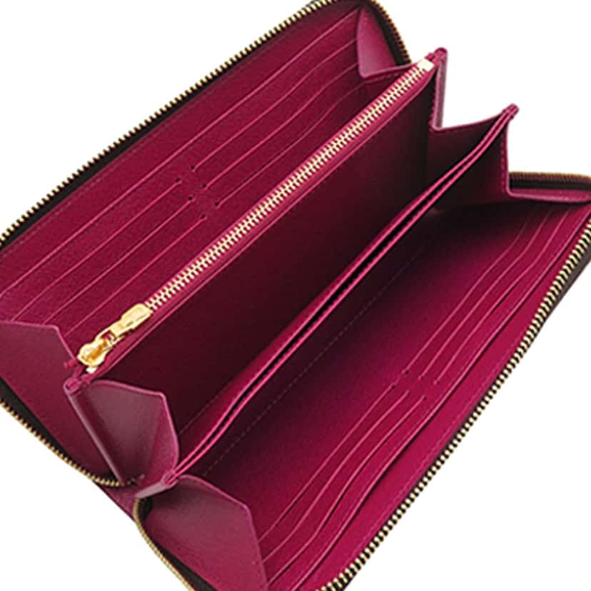 Louis Vuitton Monogram Zippy Long Wallet Brown Very good condition - Box View