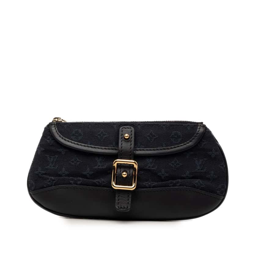 Louis Vuitton Monogram Mini Lin Anne Sophie Pouch Blue Very good condition - Front View