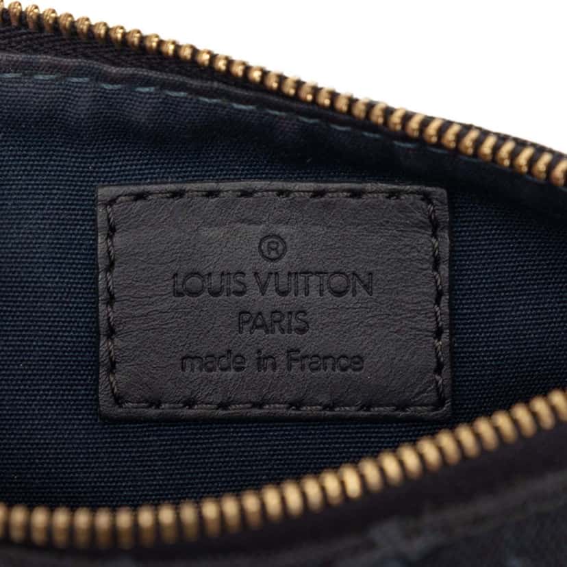 Louis Vuitton Monogram Mini Lin Anne Sophie Pouch Blue Very good condition - Box View