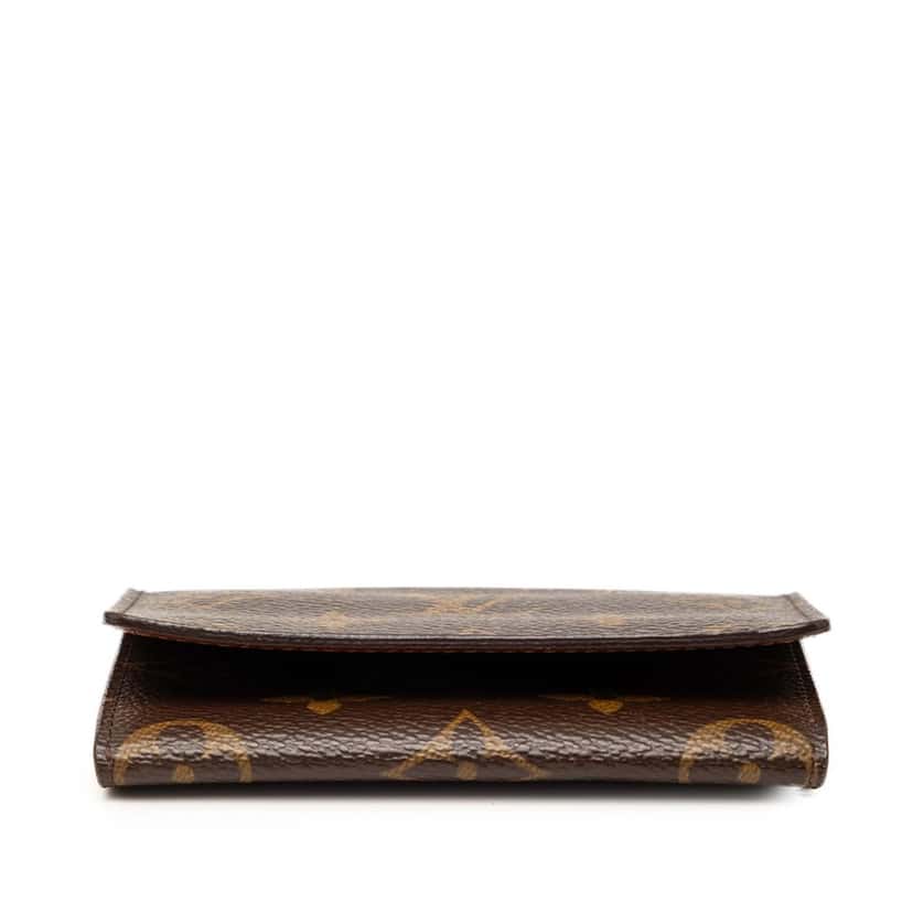 Louis Vuitton Monogram Envelope Business Card Holder Brown Very good condition - Inside View