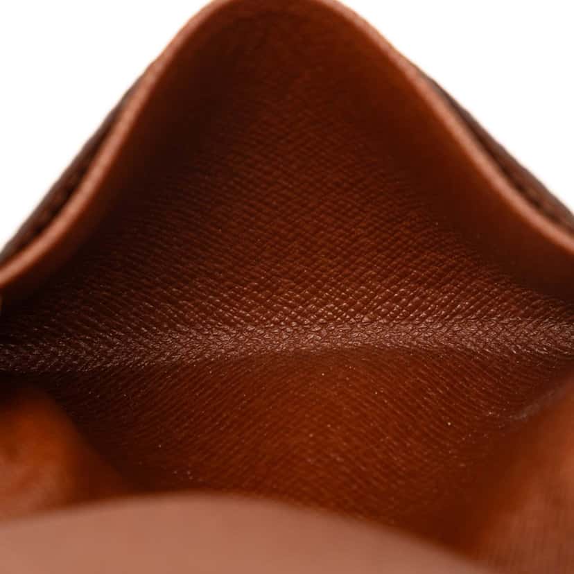 Louis Vuitton Monogram Envelope Business Card Holder Brown Very good condition - Model View