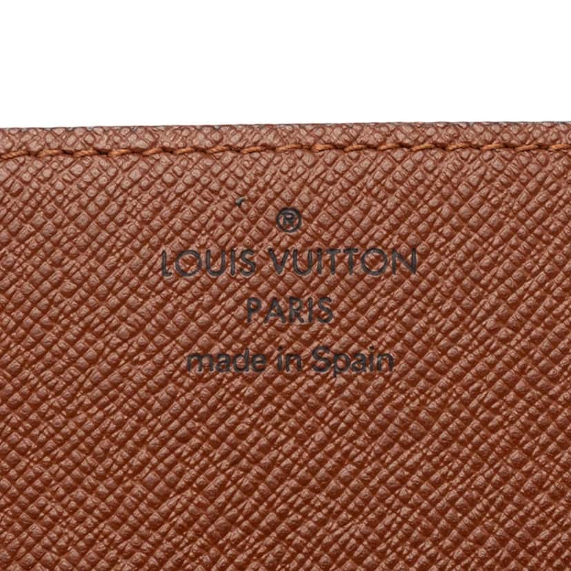 Louis Vuitton Monogram Envelope Business Card Holder Brown Very good condition - Box View